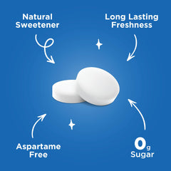 Nutrition panel on PUR Mints notes sugar-free and keto-friendly options.