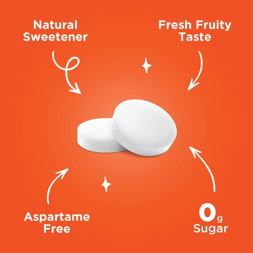 PUR Mints Tangerine Tango ingredients emphasize xylitol sweetness.