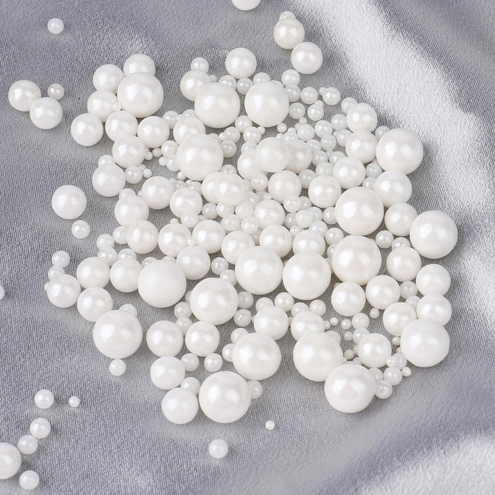 PURBOT pearls on cupcakes and donuts add a shimmering finish.