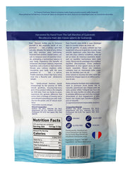Pure Flourish hand-harvested salt from France shows traditional method and minerals