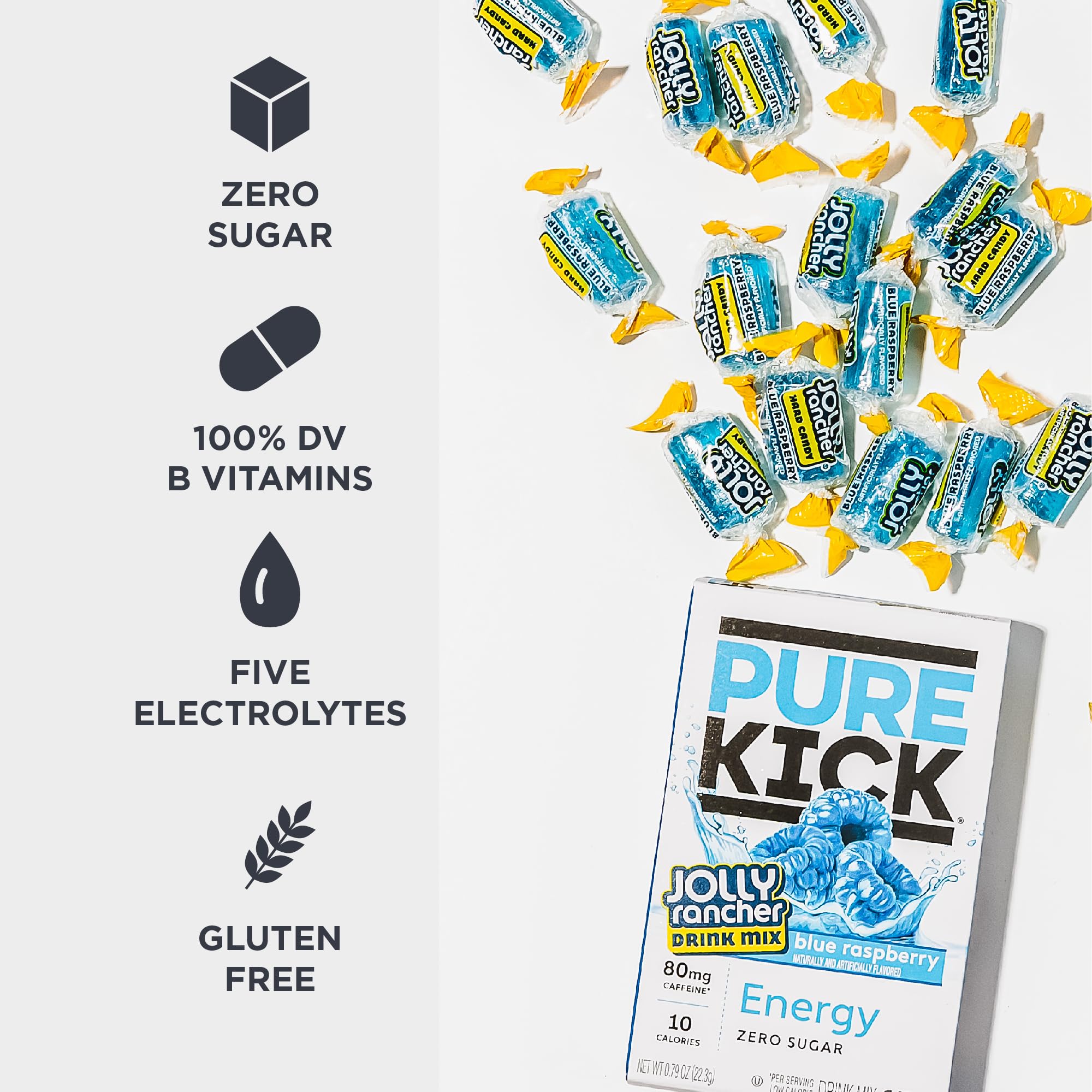 Pure Kick 72-pack box set for weeks of on-the-go energy packets