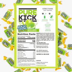 12-box Pure Kick energy singles collection shown for on-the-go hydration.
