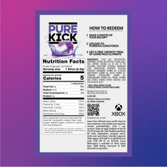 Pure Kick Blood Orange Energy box showcases convenient hydration for workouts.