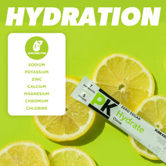 Pure Kick Hydration 72 servings box showing multi-pack packaging