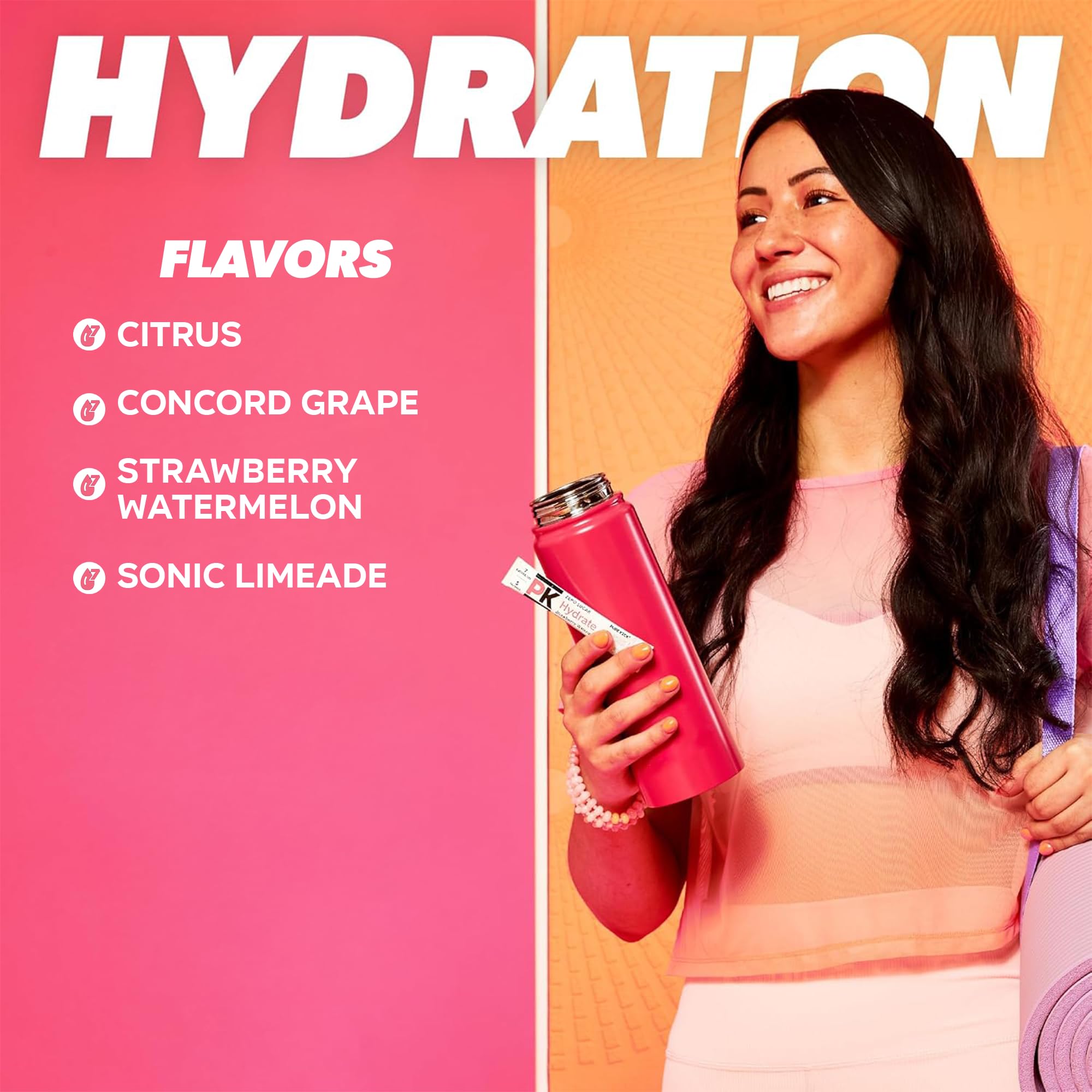 Flavor-rich hydration from Pure Kick keeps you refreshed during activities