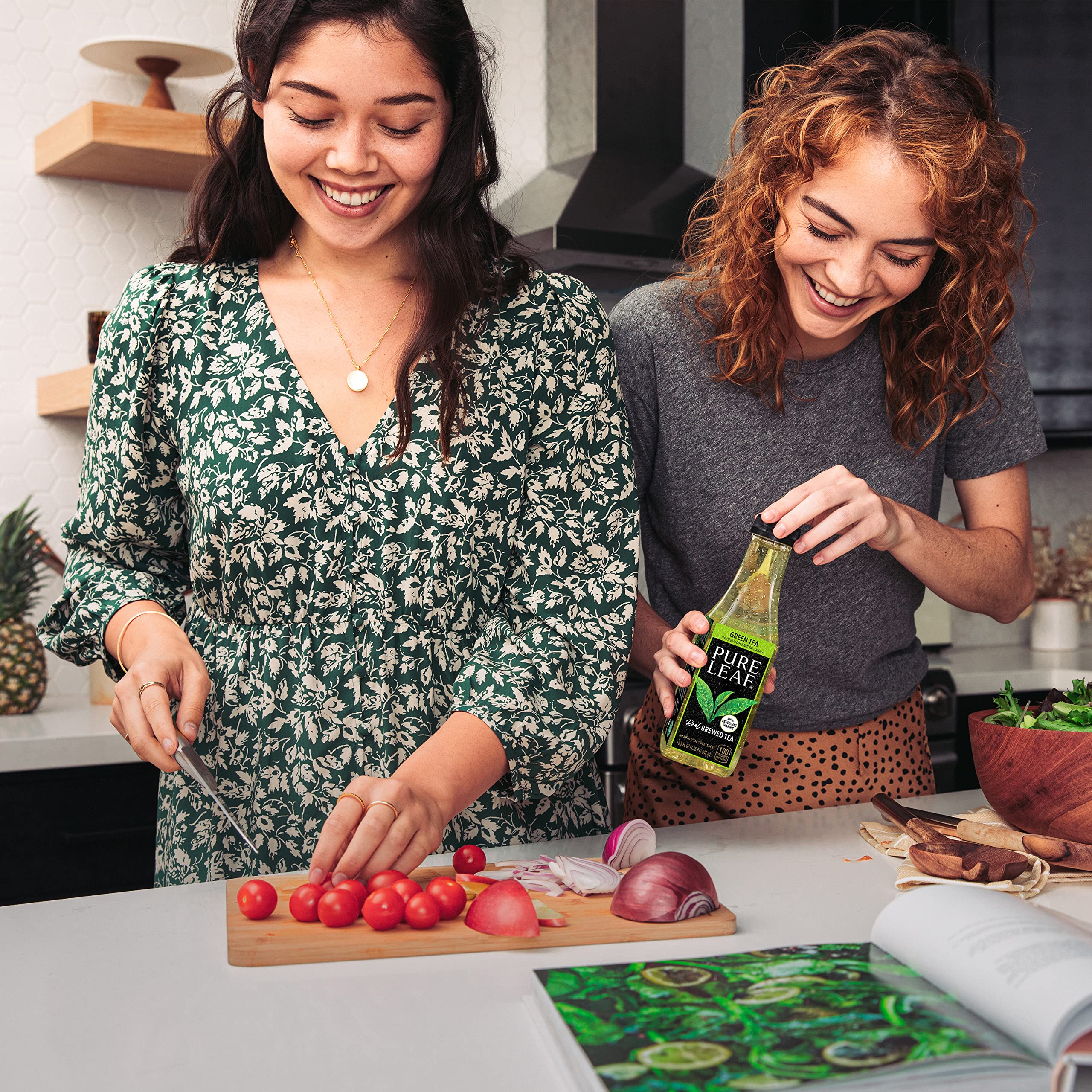 Pure Leaf bottles on ice, ready for quick refreshment.