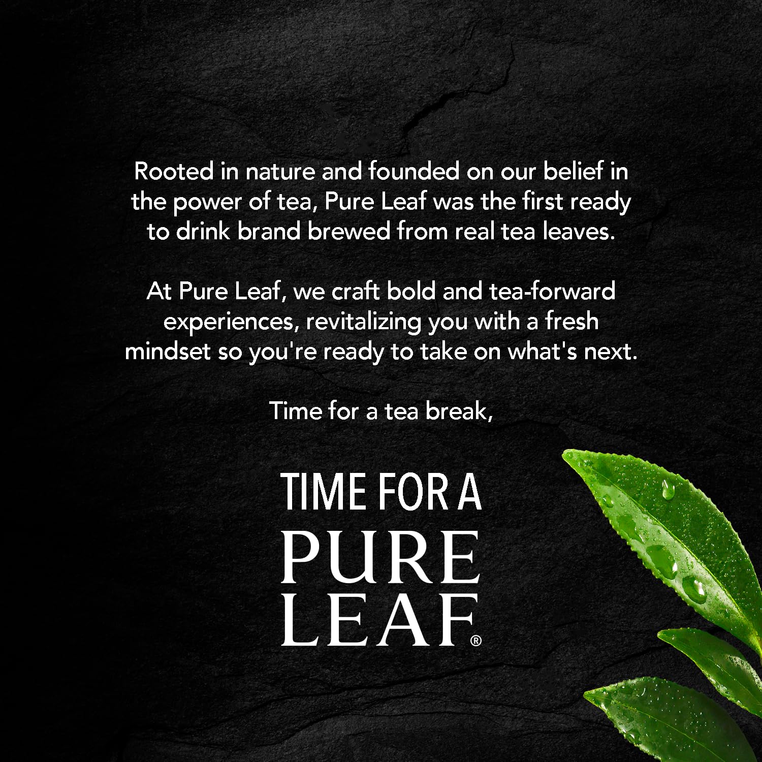 Pouring Pure Leaf Iced Tea into a glass for refreshment