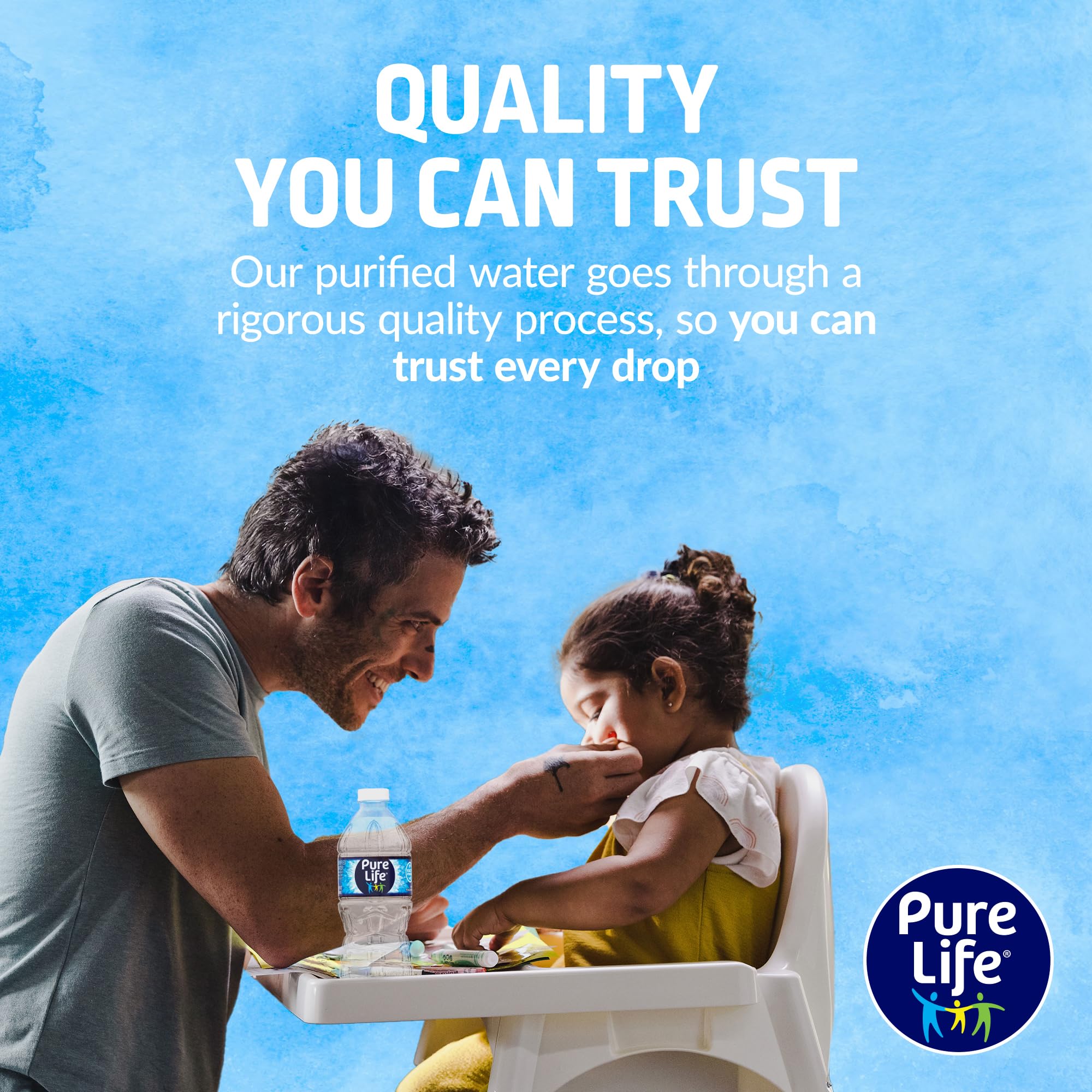 Mineral-enhanced Pure Life water delivers a crisp, refreshing taste.