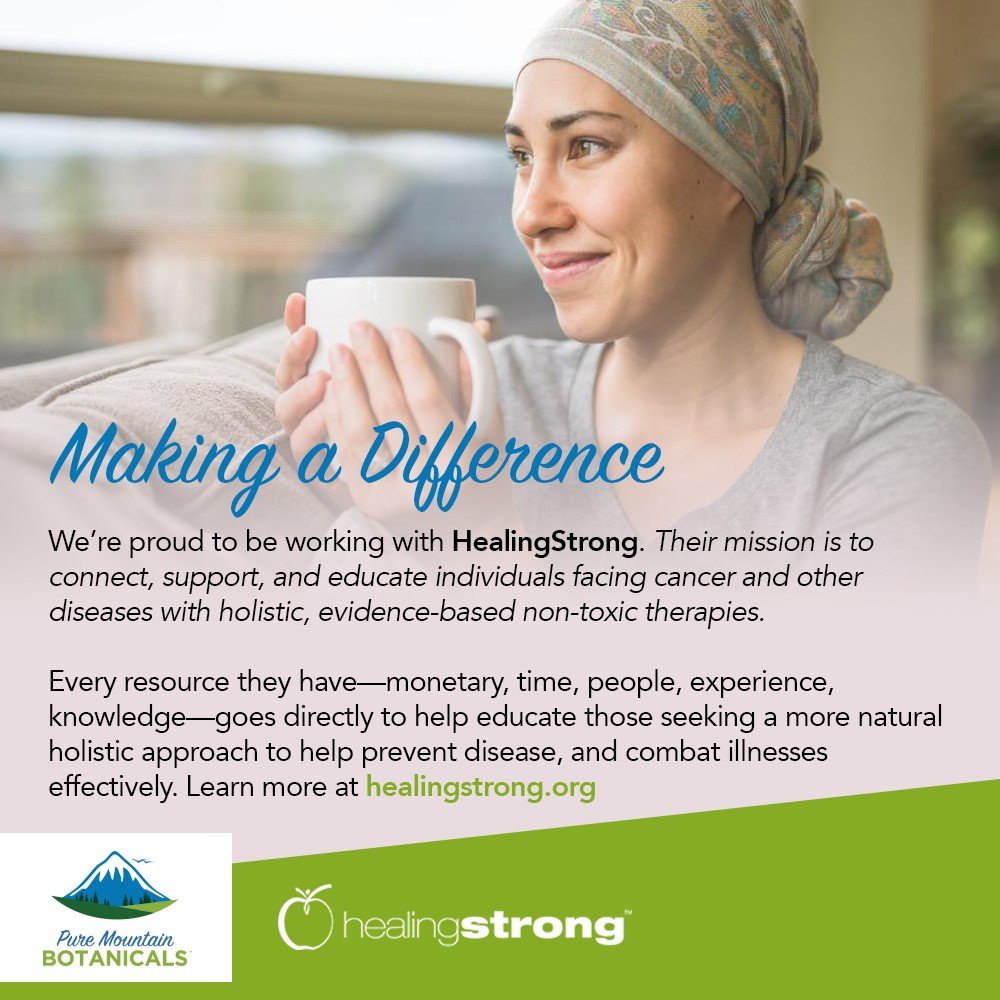 Pure Mountain Botanicals Stevia Drops in a tea cup for natural sweetness