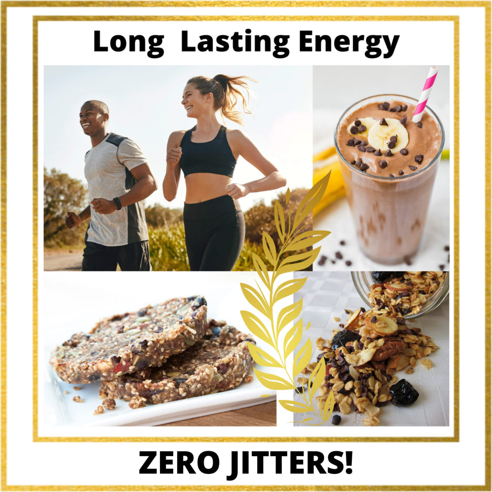 Pure Natural Miracles cacao nibs baked as toppings.
