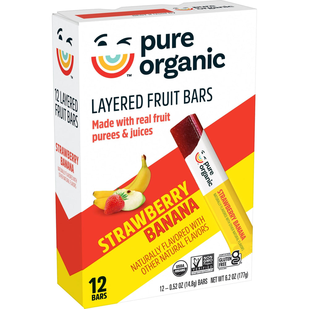 Compact purse-pack of Pure Organic bars for quick snacking