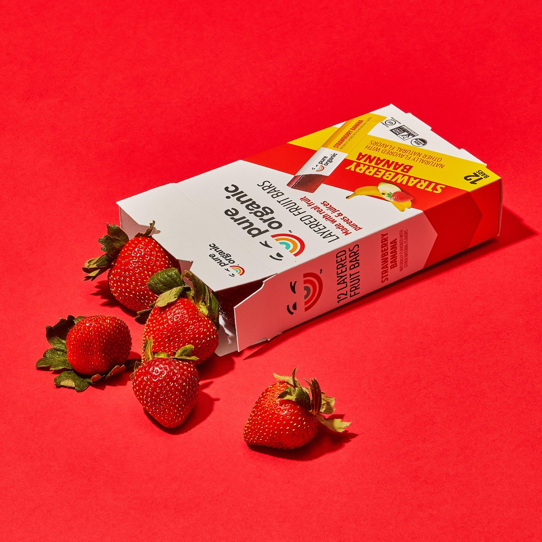 Serving idea with Pure Organic bars for lunchbox enjoyment