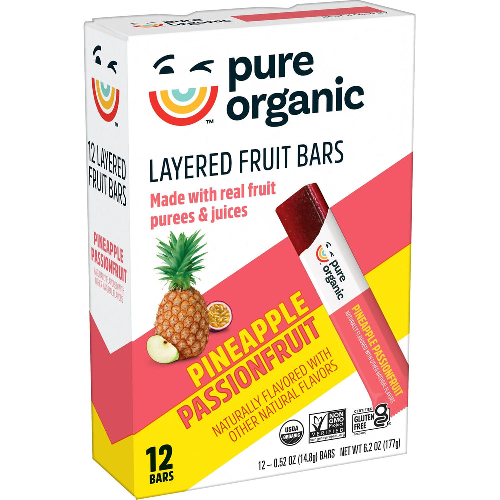 Vegan, gluten-free and kosher Pure Organic bars provide inclusive snacking