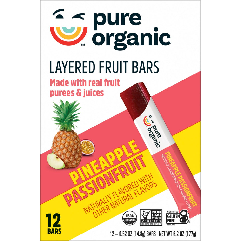 Vegan and gluten-free label on Pure Organic snack communicates inclusive choices