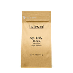 Pure Original Ingredients Acai Powder jar with vibrant color, ideal for smoothies