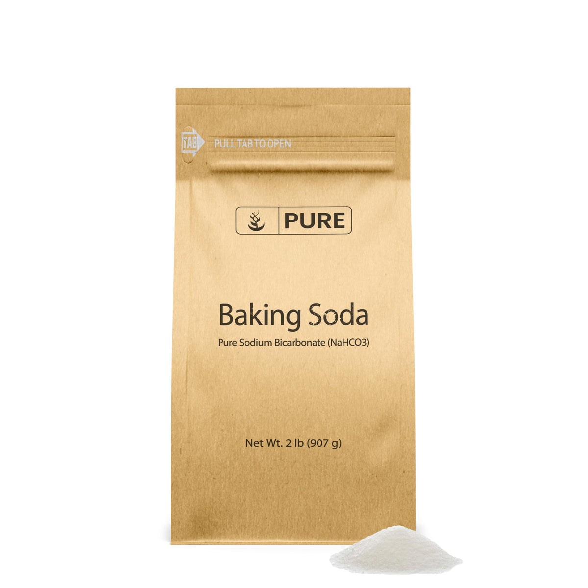 Pure Original Ingredients baking soda bottle ready for cooking and cleaning.