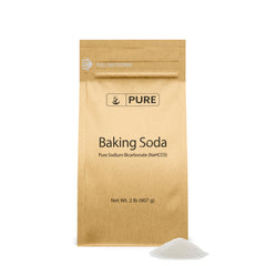 Pure Original Ingredients baking soda bottle ready for cooking and cleaning.