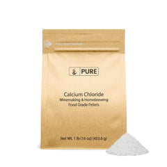Pure Original Ingredients calcium chloride resealable bag for safe water treatment and cleaning