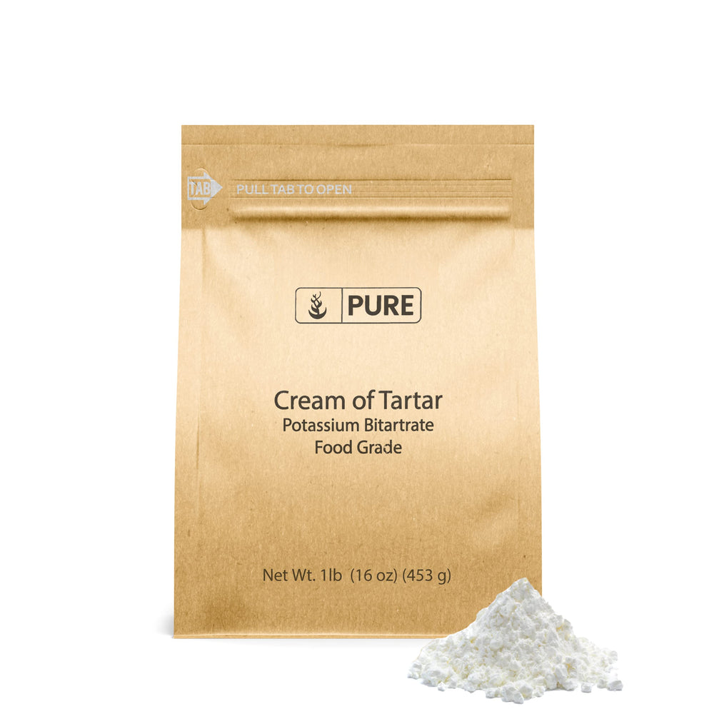 Pure Original Ingredients Cream of Tartar powder 1lb for versatile baking and cooking tasks