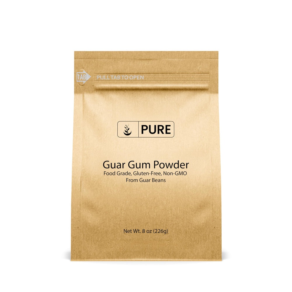 Pure Original Ingredients Guar Gum bag ready for gluten-free thickening.