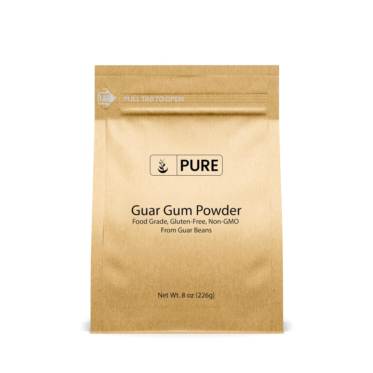 Pure Original Ingredients Guar Gum bag ready for gluten-free thickening.