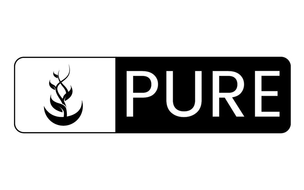 Pure Original Ingredients Guar Gum jar close-up shows pure vegan thickening powder.