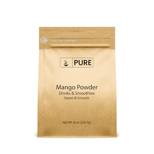 Pure Original Ingredients Mango Powder scoop ready for smoothie mix-ins.