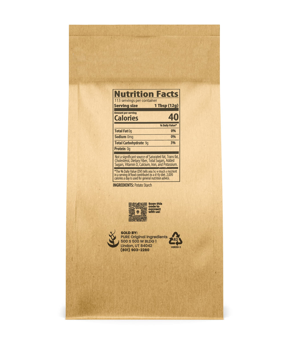 Pure Original Ingredients thickens sauces, soups, and gravies smoothly.