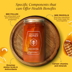 Pure Southern Honey label US-made emphasizing American craftsmanship.
