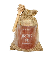 Pure Southern Honey mini gift bag with dipper for easy gifting