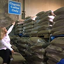 Purelife Enema Coffee air roast process illustrating cleaner aroma and reduced chaff