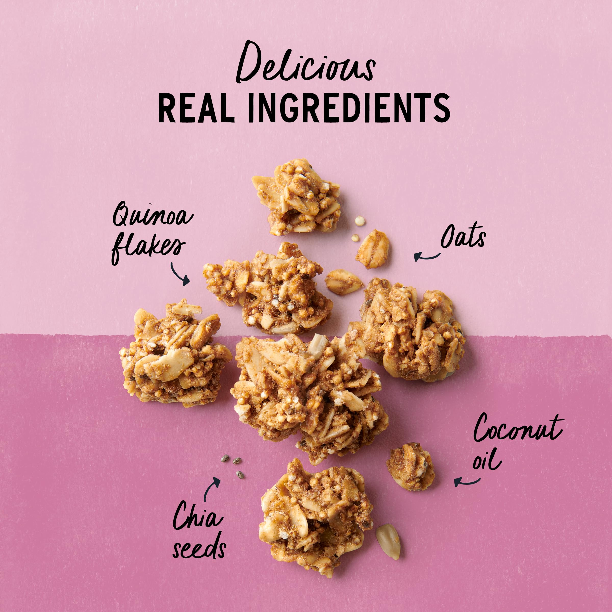 Purely Elizabeth Berry Crisp Granola three-pack packaging display for easy gifting.