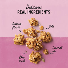 Purely Elizabeth Berry Crisp Granola three-pack packaging display for easy gifting.