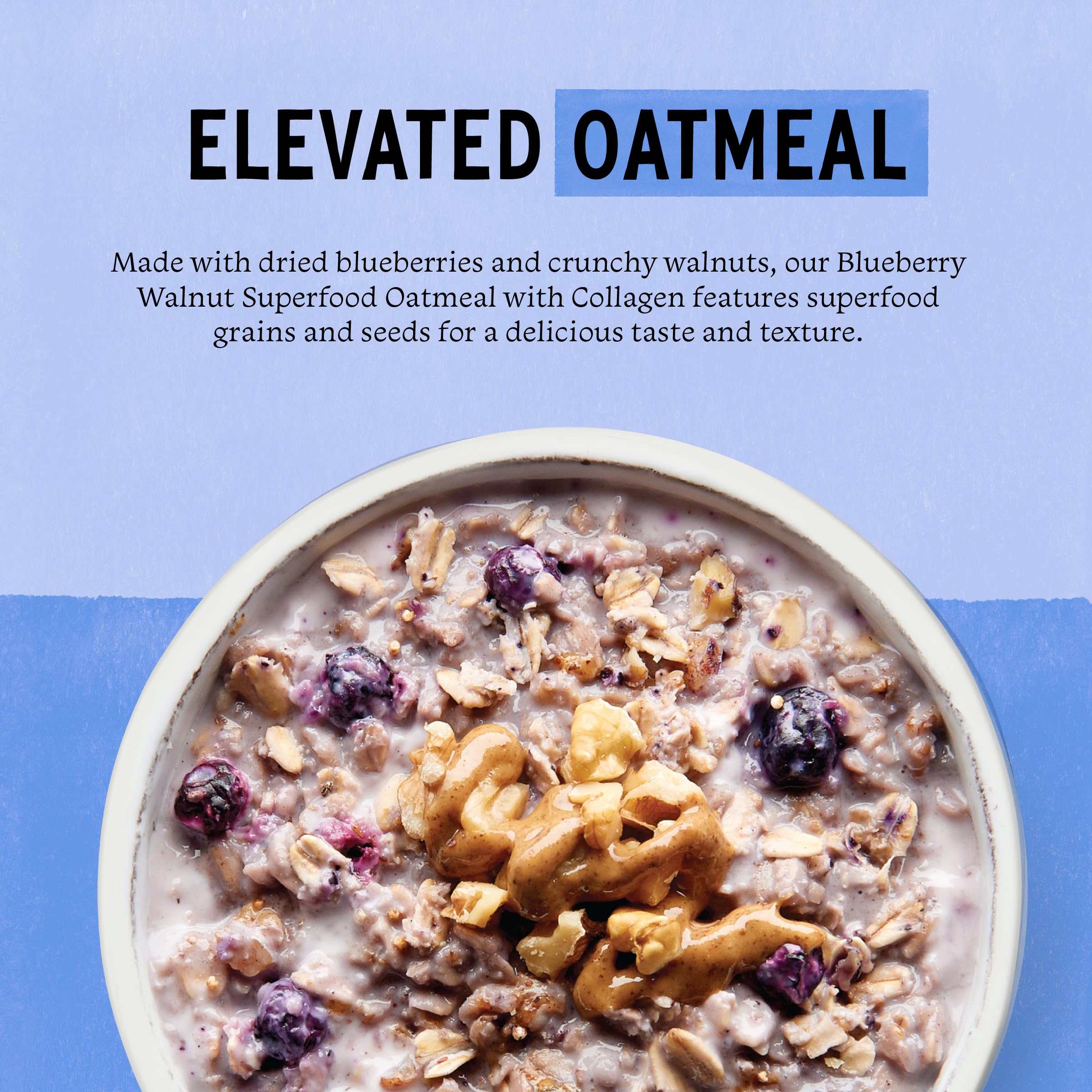 Purely Elizabeth pack with nut butter squeeze for creamy texture