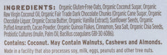 Purely Elizabeth cereal granola chocolate ingredients highlight coconut sugar and coconut oil for clean flavor