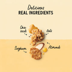 Purely Elizabeth Cereal Honey Peanut Butter used in baking for added depth.