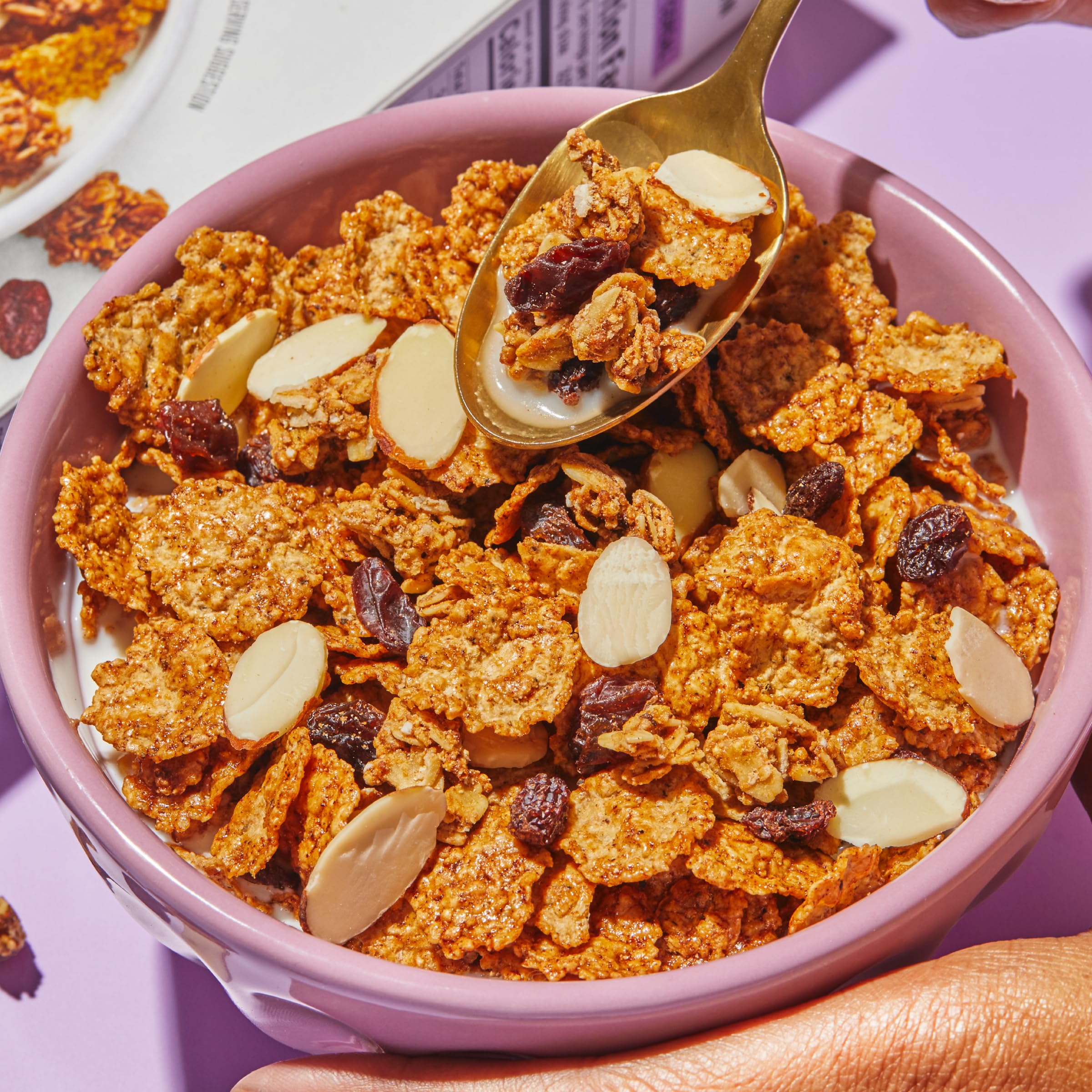 Serving Purely Elizabeth cereal with fresh fruit to elevate breakfast bowls.