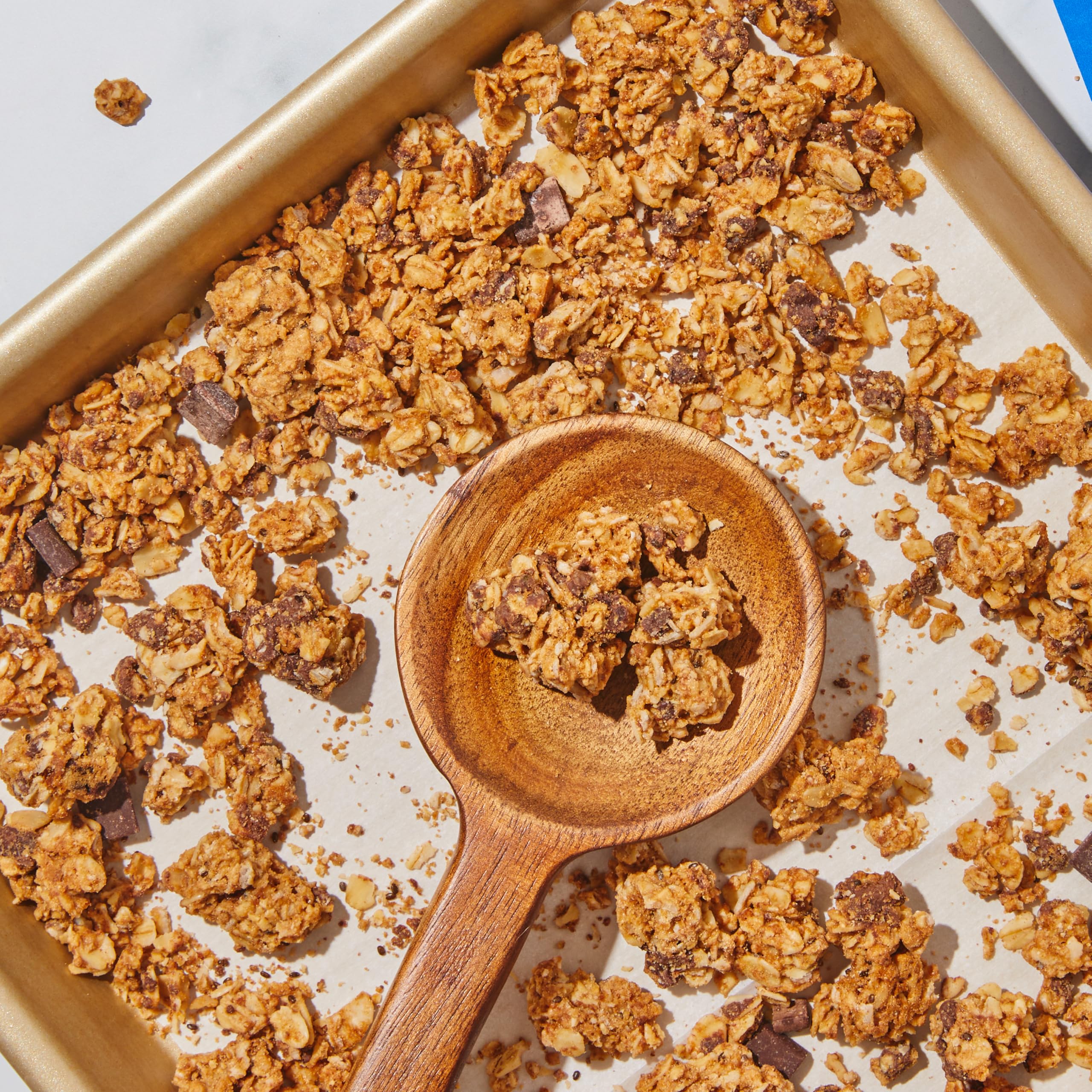 Organic oats and flours form the wholesome base of Purely Elizabeth granola