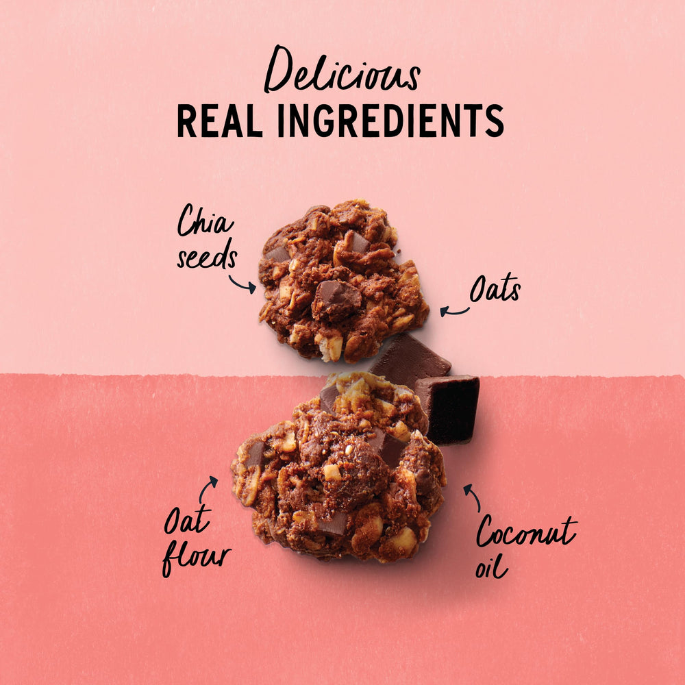 Purely Elizabeth granola with milk provides a crunchy morning boost