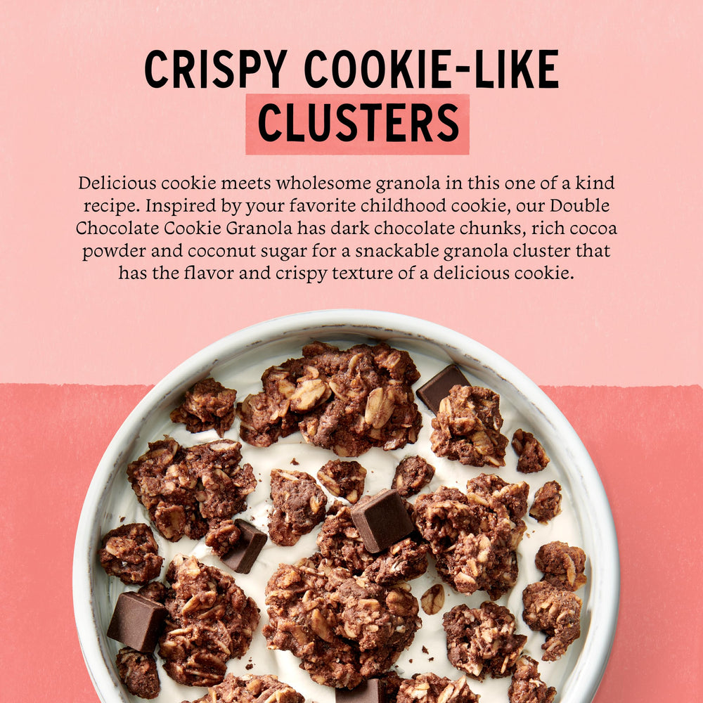Purely Elizabeth granola with yogurt bowl demonstrates a tasty breakfast or snack