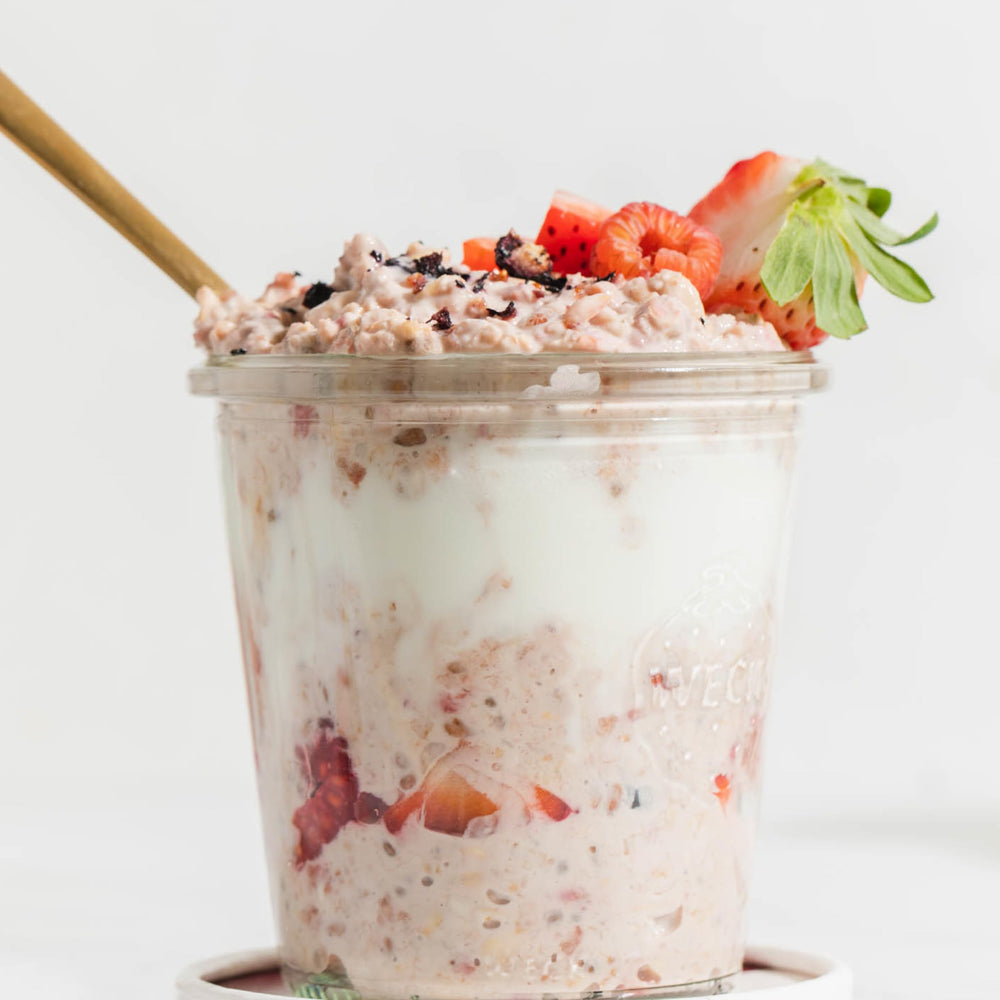 Purely Elizabeth oatmeal cup non-gmo, clean-label snack option
