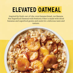 Purely Elizabeth Organic oats blend with quinoa, amaranth, chia, flax for a hearty base.