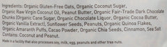Purely Elizabeth organic quinoa amaranth chia ingredients on display