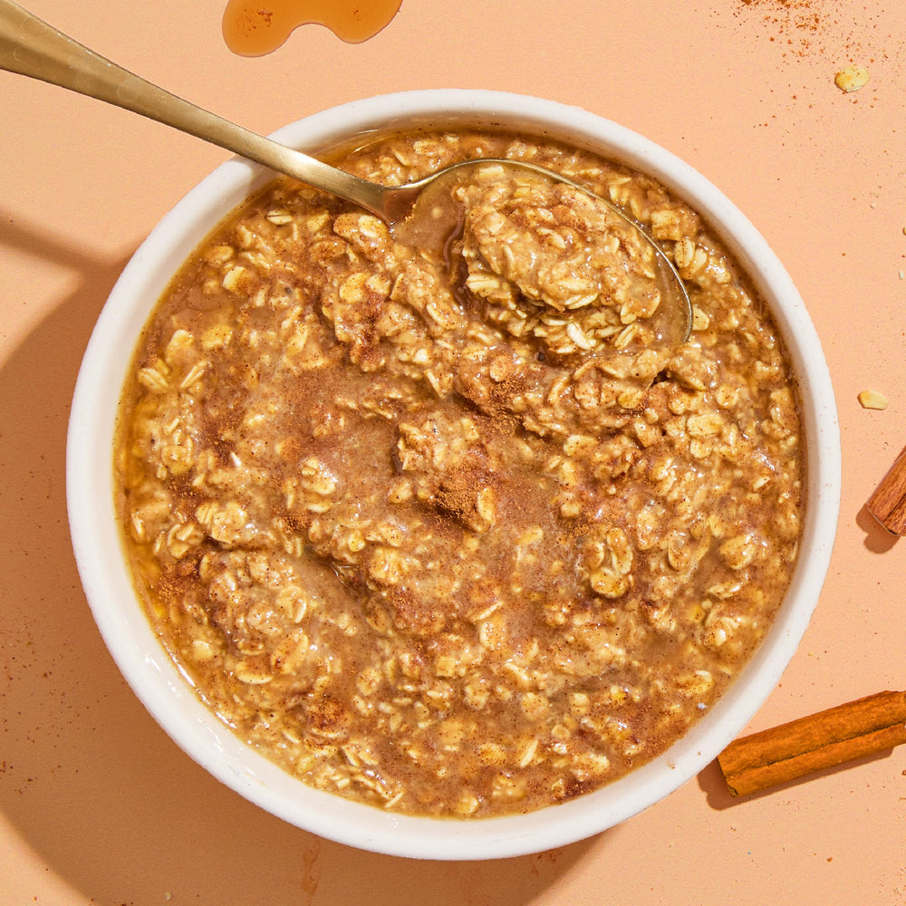 Purely Elizabeth pack of six oat cups for consistent morning rituals.