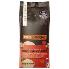 PureShrooms King Trumpet coffee blend offers smooth energy and focused alertness
