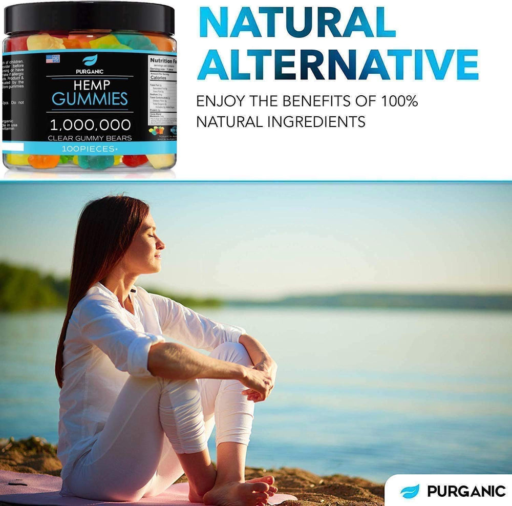 Purganic Gummies fruit flavors closeup, inviting fruity sensory appeal.