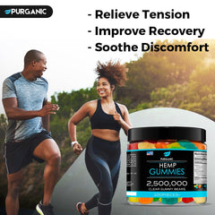 Purganic Hemp Gummies fruity bears: enjoy tasty flavor while supporting a balanced mood.