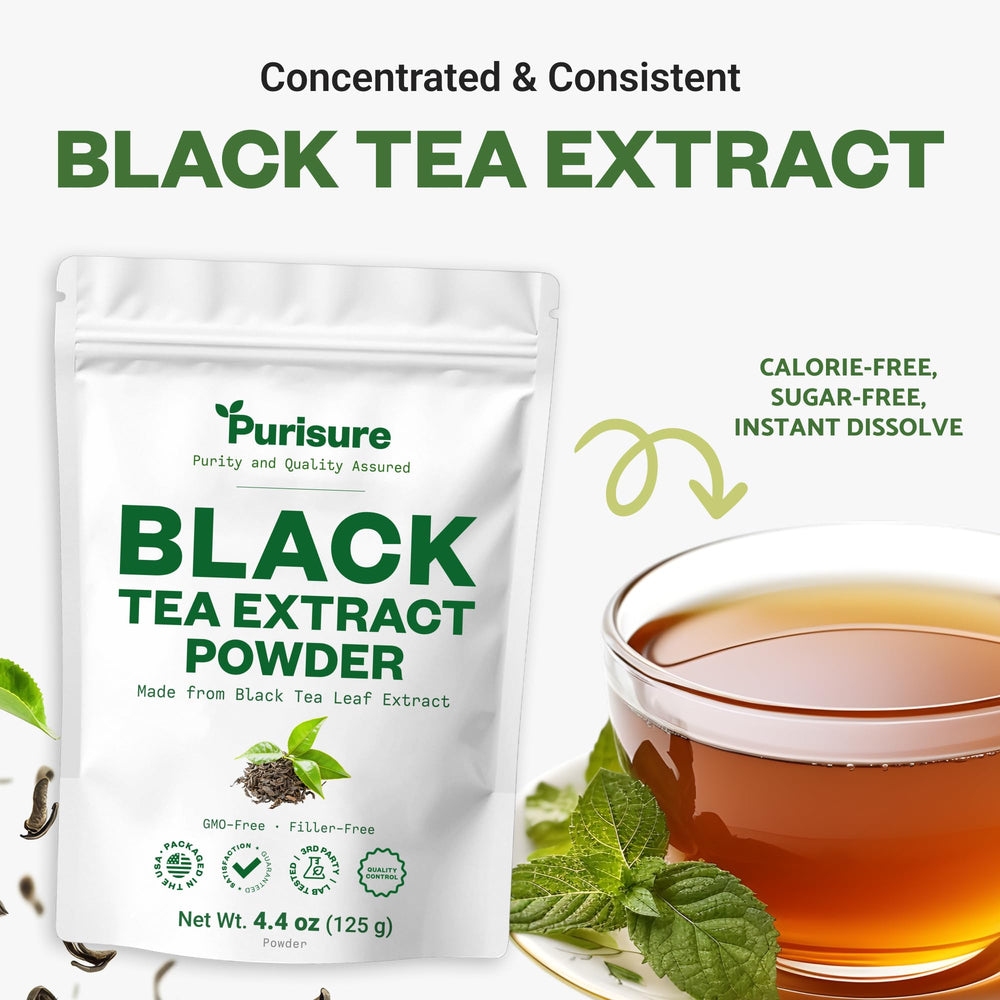 Purisure Instant Black Tea Powder added to baked goods elevates flavor.
