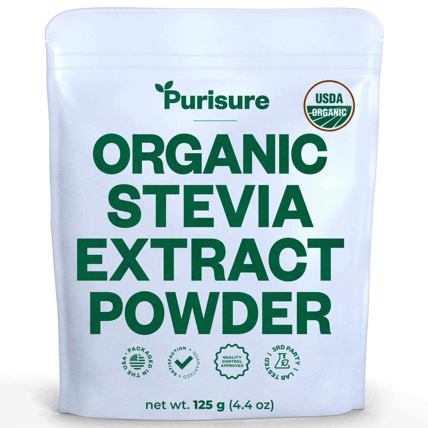 Purisure Stevia powder reseal container keeps freshness