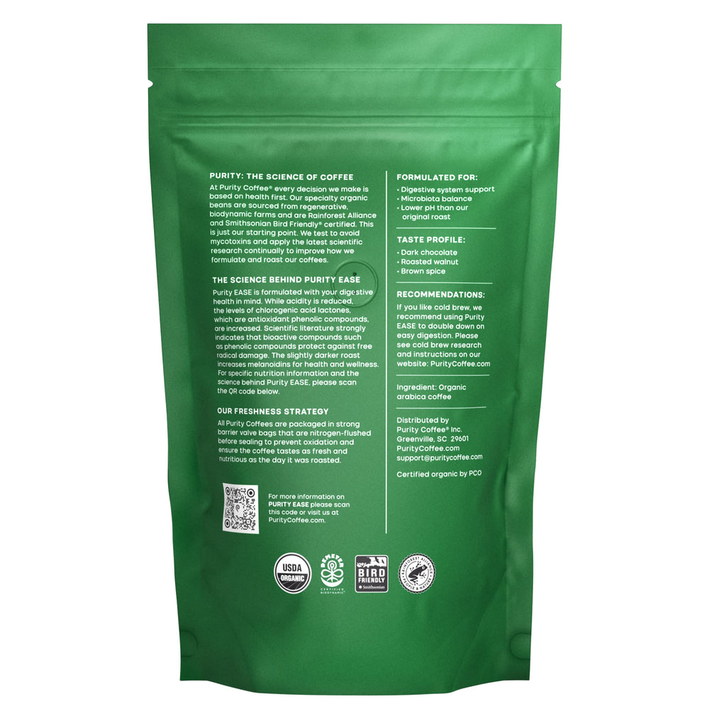 Purity Coffee EASE farm-to-roast process, sustainable sourcing